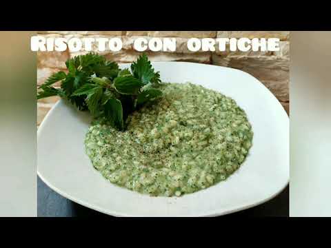 Risotto con ortiche. Ricetta facile!