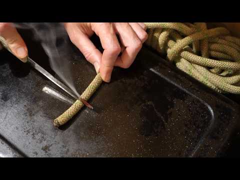 Cutting and Sealing a Nylon Rope