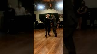 Noelia Hurtado y Juan David Vargas