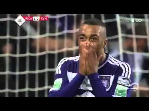 04/10/2015 Rsc Anderlecht - Kv Mechelen  1-1  J.F.Gillet saves 3 penalties, own goal in the 94'