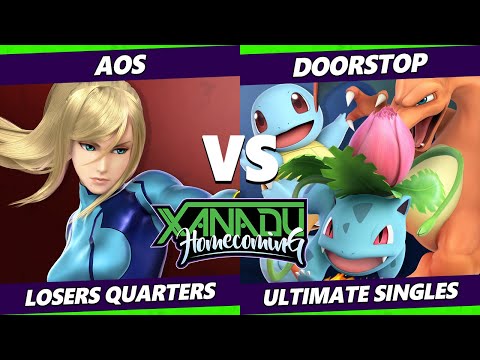 Xanadu Homecoming Losers Quarters - AoS (ZSS) Vs. Doorstop (Pokemon Trainer) Smash Ultimate - SSBU
