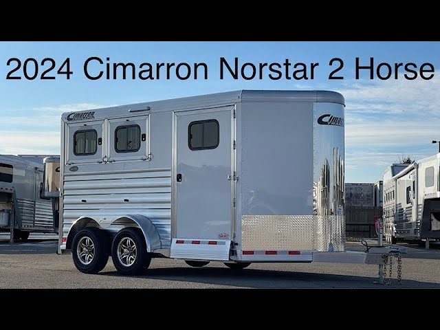 Preview image of 2024 Cimarron Norstar 2 Horse Bumper Pull youtube video