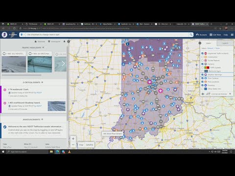 New INDOT website lets people see snowplow cameras!