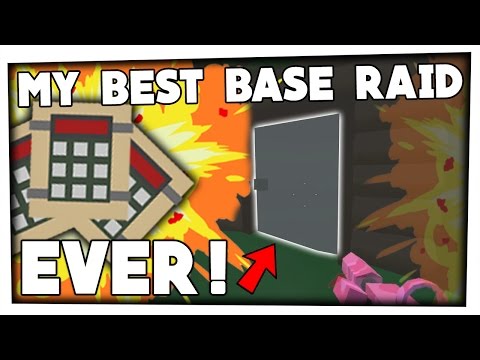 YOU WON'T BELIEVE WHATS INSIDE THIS BASE! - Unturned Vanilla Base Raid