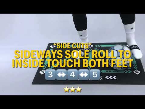 INTERMEDIATE LEVEL FOOTBALL SKILLS TRAINING MAT 12 MINUTE WATCH ALONG TUTORIAL LEVEL ⭐️⭐️⭐️➖⭐️⭐️⭐️⭐️