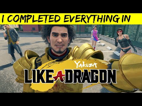 I Did Everything In Yakuza Like A Dragon! (Yakuza 7 complete review)