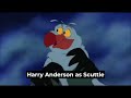 Different Voice Actors For The Little Mermaid