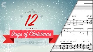 Alto Sax  - The 12 Days of Christmas - Christmas Carol - Sheet Music, Chords, & Vocals