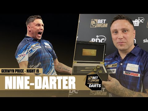 NINE-DARTER! Gerwyn Price produces perfection AGAIN - 2025 BetMGM Premier League (Aberdeen)