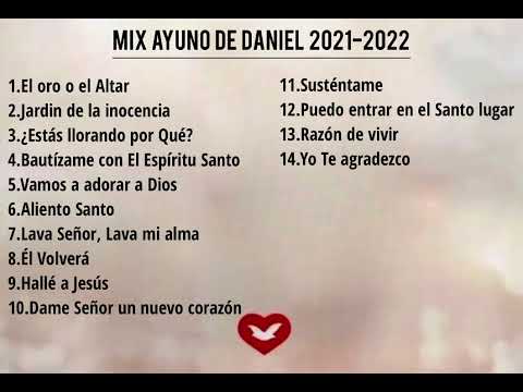 MIX CANCIONES AYUNO DE DANIEL 2021 - 2022