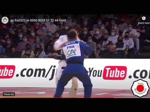 Ha-Rim Lee vs. Luka Mkheidze - U60 Mens Judo Grand Slam Paris 2022
