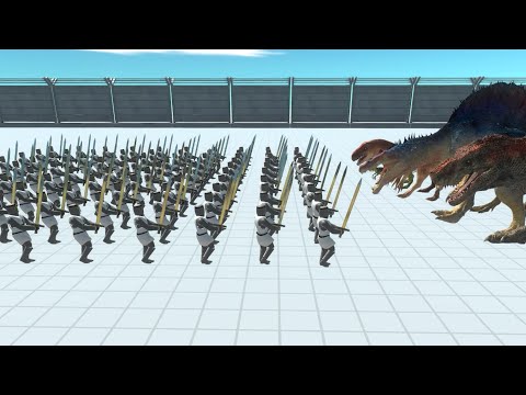 100x Teutonic Knight vs  Every Faction Animal Revolt Battle Simulator