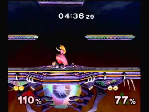 CoMo Clubhouse Melee - Krevlar (Peach) VS Nasty Nard (Fox/Sheik)