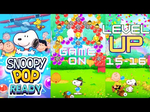 UNLOCKING Level 15 in Snoopy Pop! Can We Beat It?