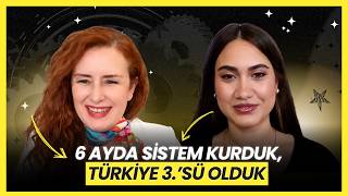 6 Ayda Sistem Kurduk, Türkiye 3.’sü Olduk-  MasterCLASS Mezunumuz İlayda Salmanl