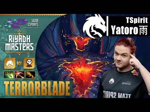TSPIRIT vs 9PANDAS | OMG! "GG EZ" YATORO TERRORBLADE MONSTER CARRY | RIYADH MASTERS 2023 Highlights