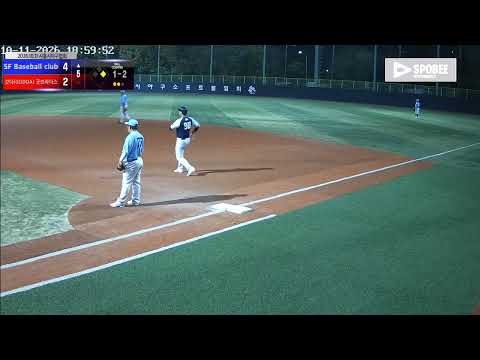 갓다(GODDA)/굿브라더스 vs SF Baseball club 경기 영상 | 10/11 (소망야구장)