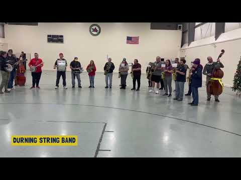 Durning String Band "If My Friends Could See Me Now" - 2023 Rehearsal Warmup