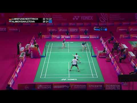 Match Point - Mark Lamsfuss / Isabel Herttrich vs Rodion Alimov / Alina Davletova - XD SF #EBC21​