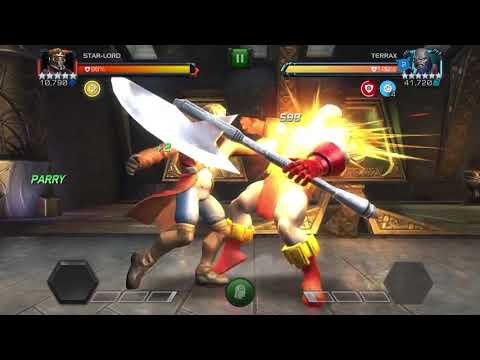 MCOC Uncollected Terrax - Star Lord (with synergies) makes it easy