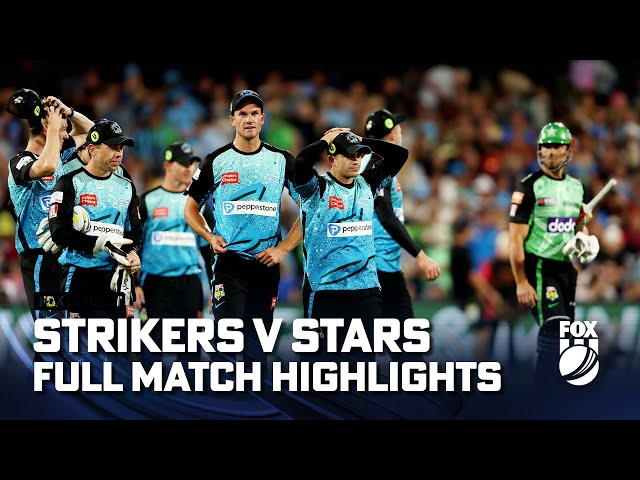 Adelaide Strikers vs. Melbourne Stars – Full Match Highlights I 31/12/23 I Fox Cricket