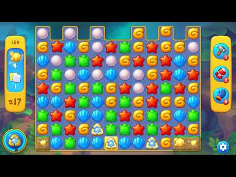 Fishdom🐠 🐟 Level 159 - ALL BOOSTERS GAMEPLAY