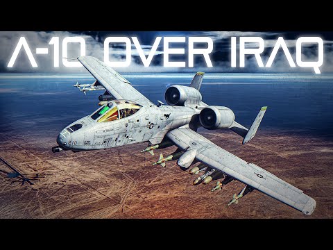 A-10C Warthog Over Iraq | The Best Warthog Simulator | Digital Combat Simulator | DCS |