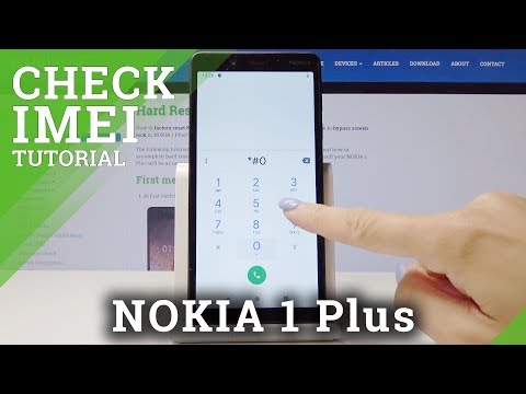 How to Locate IMEI & Serial Number in NOKIA 1 Plus - Check IMEI & Serial Number