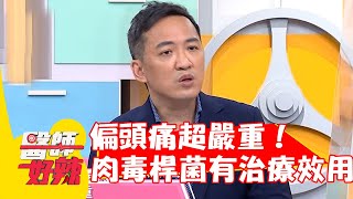 不只能美容？偏頭痛超嚴重！肉毒桿菌竟有治療效用？【#醫師好辣】20220622 part3 EP1356 鍾政錦 林志豪