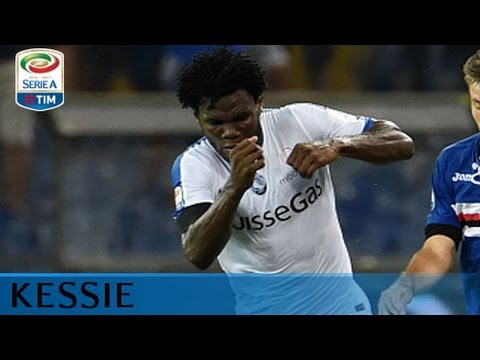 Il gol di Kessie - Sampdoria - Atalanta - 2-1 - Serie A TIM 2016/17