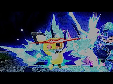 The Chaotic mouse (Pichu) Is Angy (A Pichu SSBU Montage)