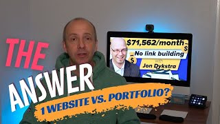 Should you have one website or a Portfolio ?
