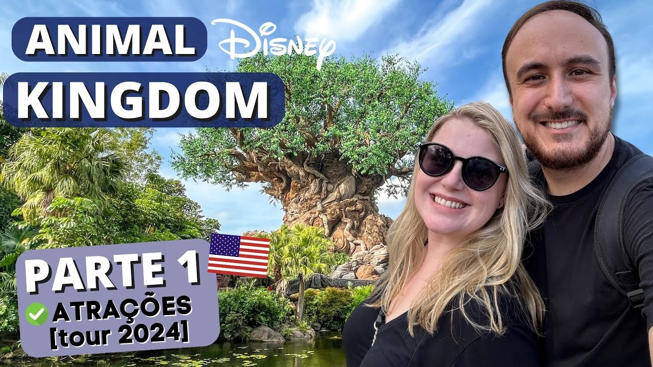 ANIMAL KINGDOM em Orlando - Walt Disney World |✅ Roteiro Completo no Parque Animal Kingdom [PARTE 1]
