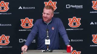 Auburn HC Alex Golesh - Mock Game Week