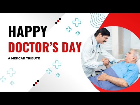 Here is wishing the heroes in white coats a Happy #Doctorsday from Team MedCab.