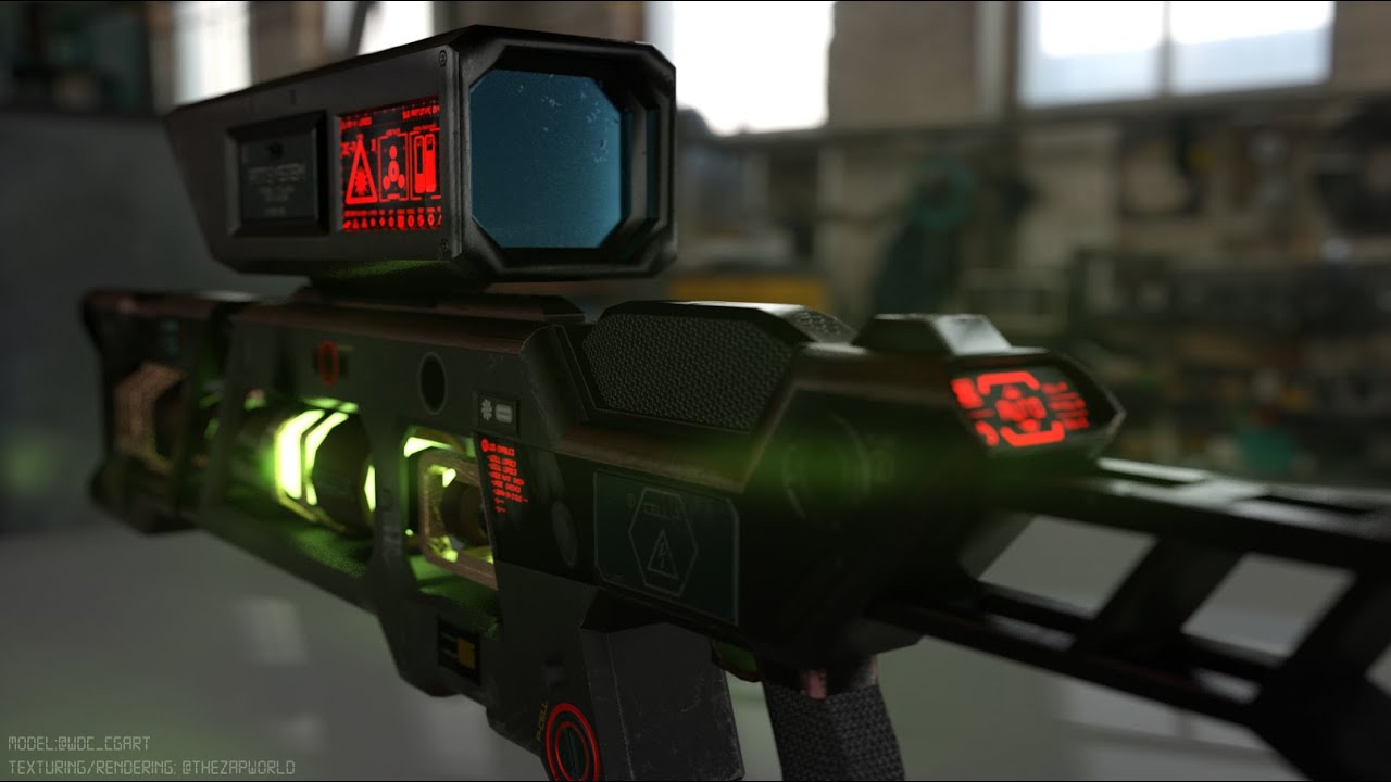 SciFi Weapon Pack Trailer (Unreal Engine)