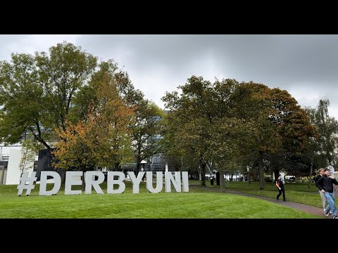 Exploring the University of Derby: Ultimate Campus Tour! TEF GOLD Award WINNER  2023 💛