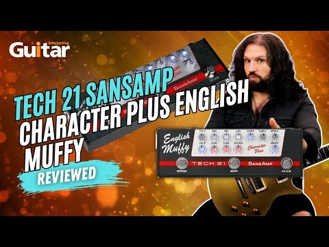 Tech 21 SansAmp Character Plus Series English Muffy 2022 - Present - Red / Silver image 6