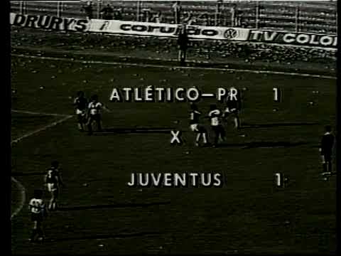 Atlético-PR 1x1 Juventus (02/03/1980) - Taça de Prata 1980 (Brasileiro Série B)