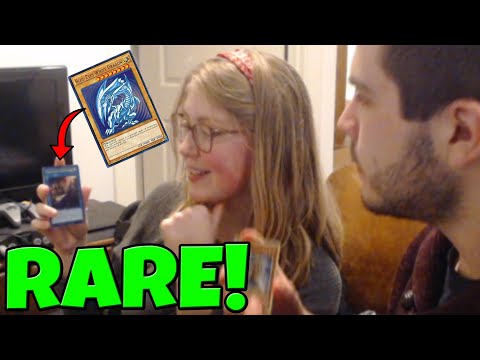 My Girlfriend Pulls the RAREST Yu-Gi-Oh Card in this Set! - Maximum Gold Unboxing