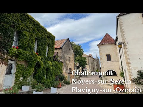 [Viagem à França #3] As aldeias mais bonitas da França | Chateauneuf | Noyer-sur-Selan | Flavigny-sur-Ozeran