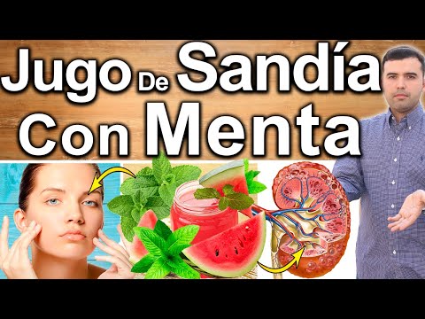 JUGO DE SANDIA CON MENTA EN AYUNAS - Para Que Sirve, Beneficios Y Contraindicaciones Para Tu Salud