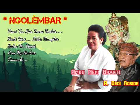 NGOLEMBAR (Lirik) - Ambu Nèni Hayati