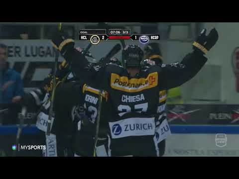HC Lugano - HC Ambrì-Piotta 3-1 (0-0; 1-1; 2-0)