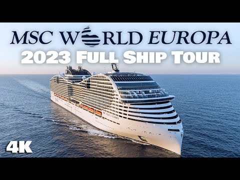 MSC World Europa Full Cruise Ship Tour!