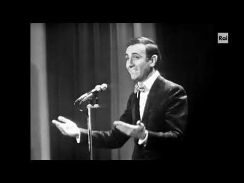 Pippo Baudo al Festival di Sanremo del 1968