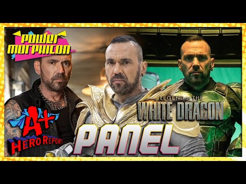 Legend of the White Dragon PANEL | JDF and Crew on Stage! | Power Morphicon 2022 - A+ Hero Report