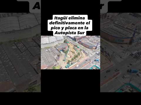 ⚠️Atentos al pico y placa en Itagüí