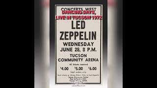 Led Zeppelin - Dancing Days, Live in Tucson 1972