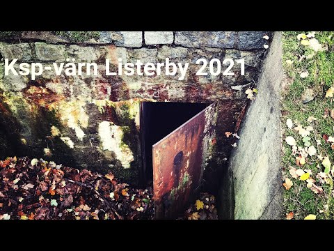 KSP-VÄRN i LISTERBY - november 2021 - RONNEBY - Blekinge - Huawei P40 (Fortfikation Kalla Kriget)
